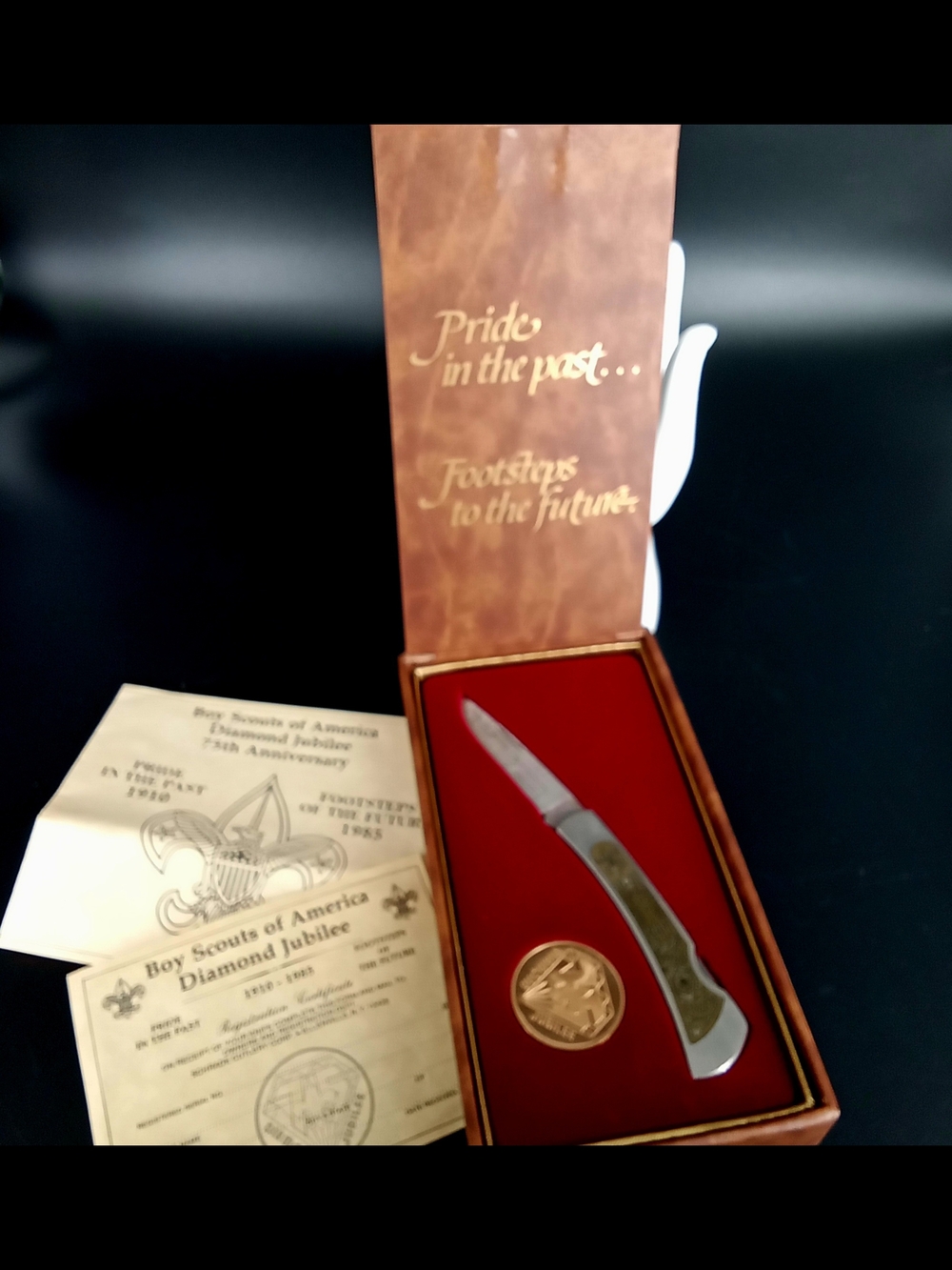 Schrade Ulster Pocketknife Celebrating The 5th Anniversary Of The Boy Scouts